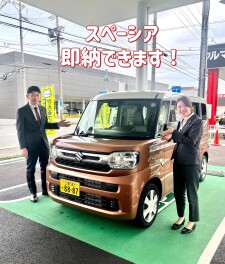 スペーシア　即納車ございます！！